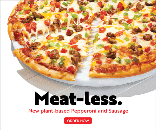 Papa Murphy’s plant‑based pepperoni and sausage email campaign layouts, created by Priscilla Creative, a Portland, Oregon design agency.