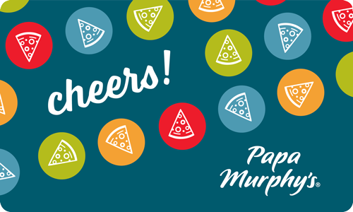 Papa Murphy’s gift card and packaging design set, created by Priscilla Creative, a Portland, Oregon design agency.