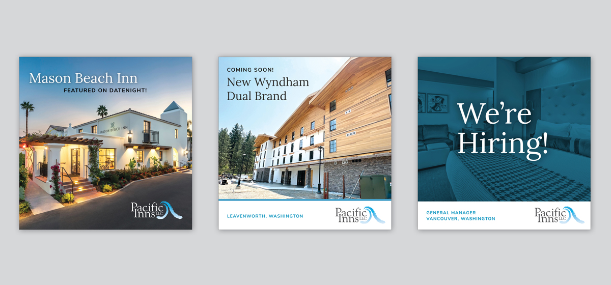 Pacific Inns Social Media Priscilla Creative Design Content Creation Portland Oregon 5