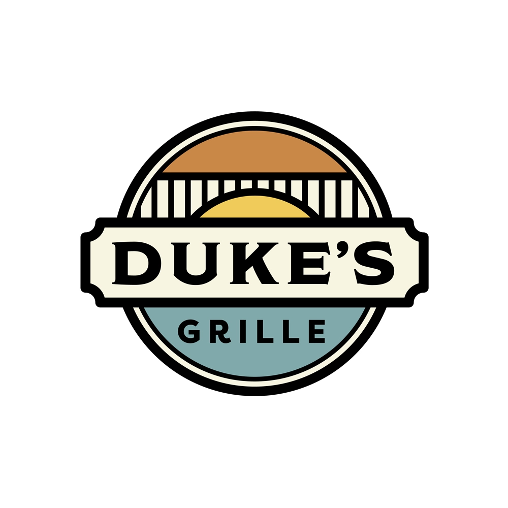 Priscilla Creative Logo Design Dukes Grille Restaurant Twin Falls Idaho Holiday Inn