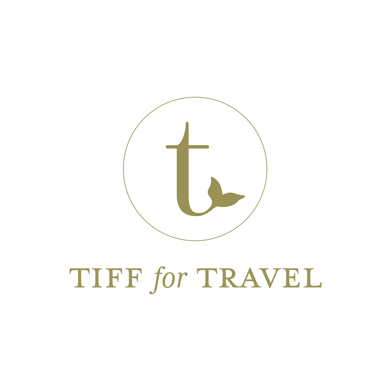 Tiff For Travel Logo Design Priscilla Creative
